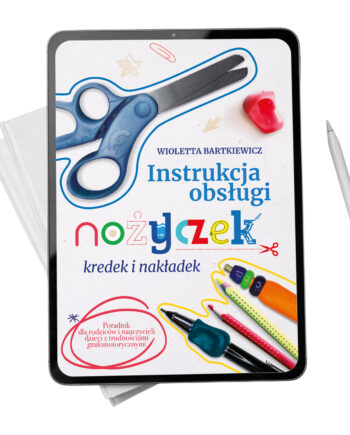 Instrukcja obsługi nożyczek, kredek i nakładek. (PDF)